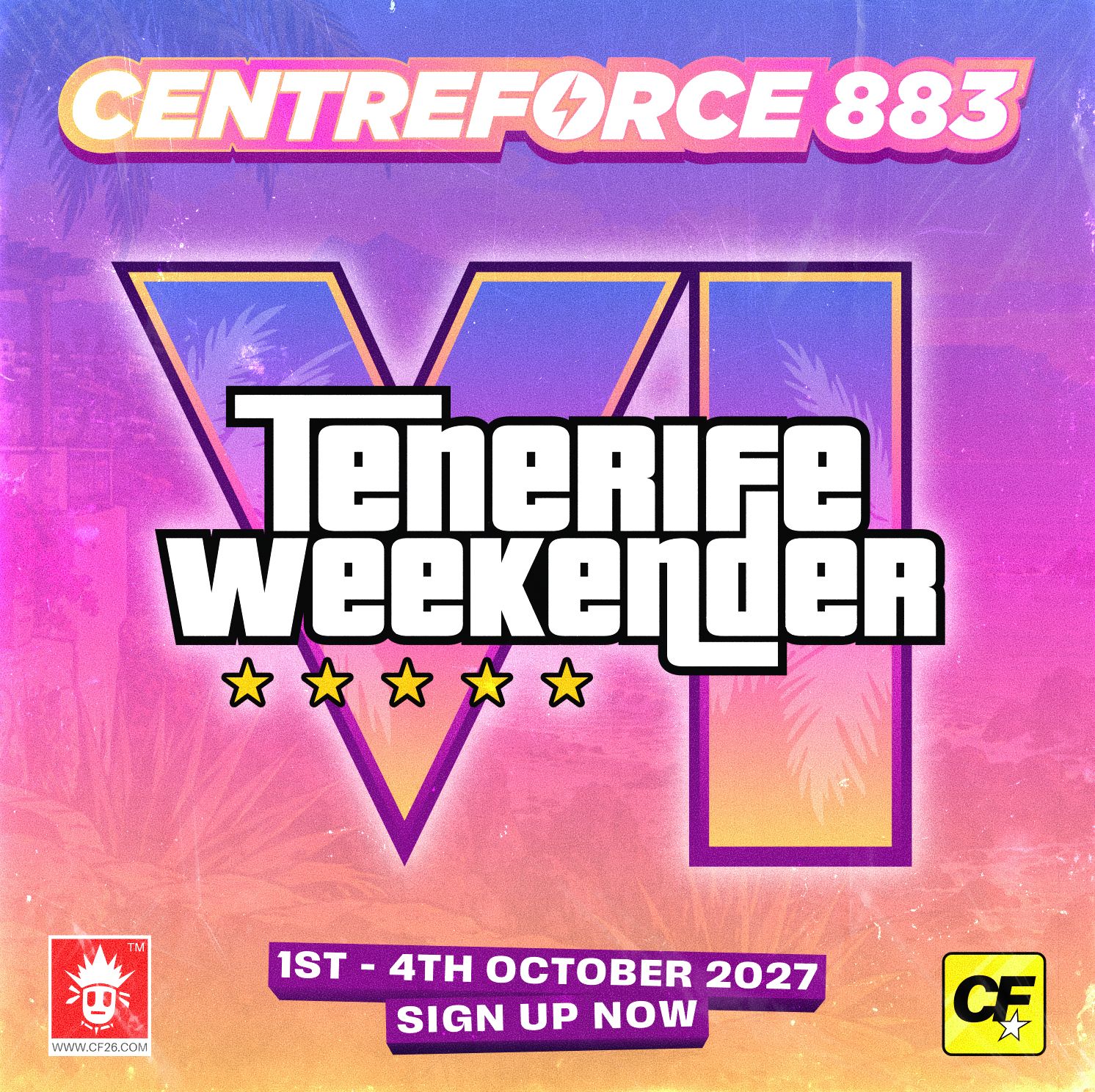 Centreforce Tenerife Weekender 2027